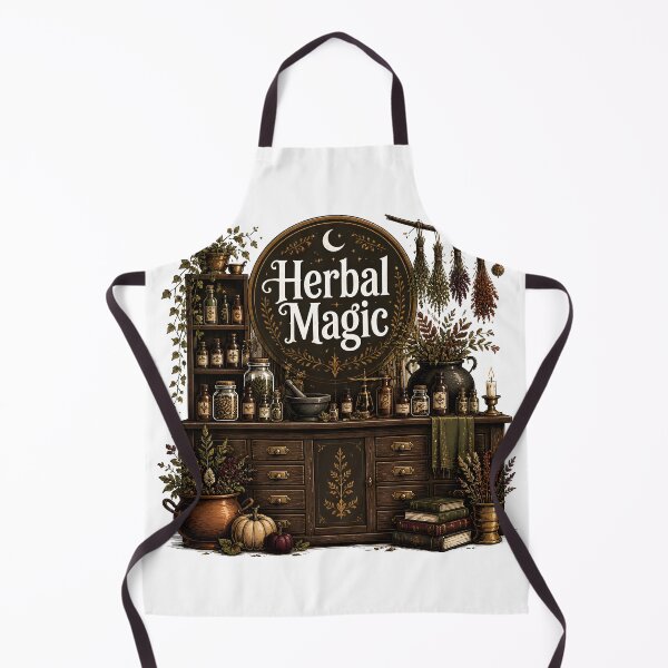 Item preview, Herbal Magic The Witch's Herb Shop Interior designed and sold by LiviuGligoros.