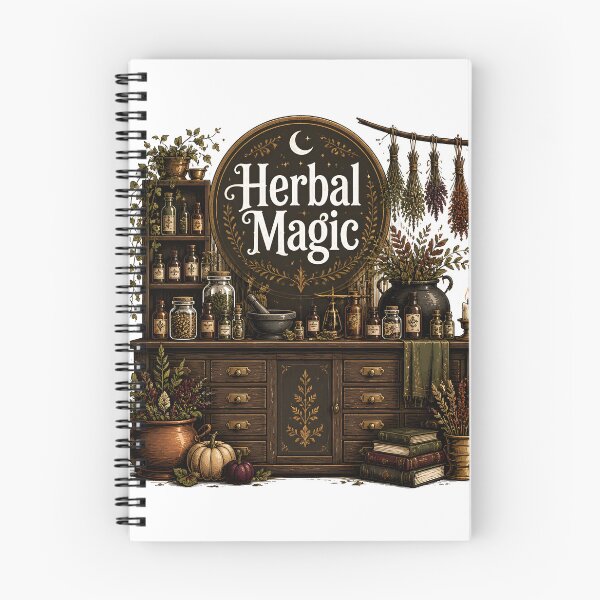 Item preview, Herbal Magic The Witch's Herb Shop Interior designed and sold by LiviuGligoros.
