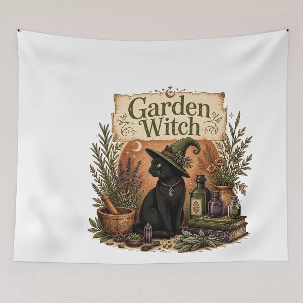 Item preview, Garden Witch Witchcraft Companion designed and sold by LiviuGligoros.