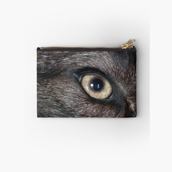 Item preview, Close-up of taxidermed wolf eye designed and sold by lisavonbiela.