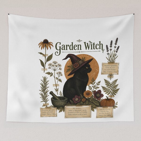 Item preview, Garden Witch Old-World Herbarium designed and sold by LiviuGligoros.