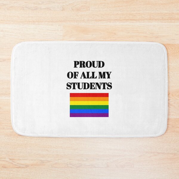Item preview, Teacher pride - LGBTQ Pride Rainbow Flag  designed and sold by Inspirationmotivation.
