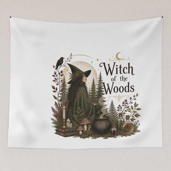 Item preview, Witch of the Woods Witchcore Cabinet of Curiosities designed and sold by LiviuGligoros.