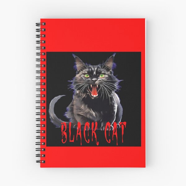 Item preview, BLACK CAT ON BLACK designed and sold by BIGPIX91011.