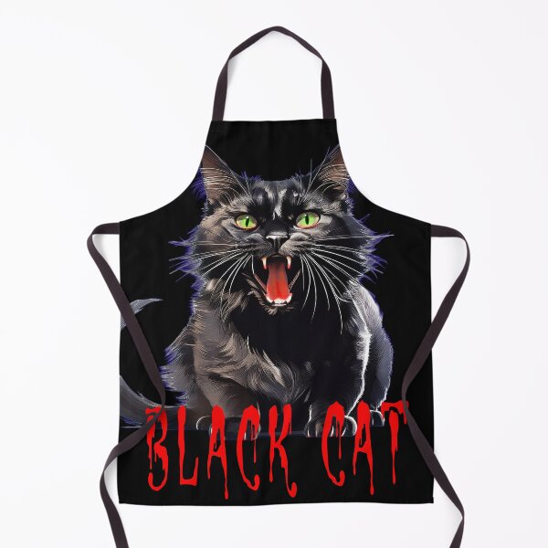 Item preview, BLACK CAT ON BLACK designed and sold by BIGPIX91011.