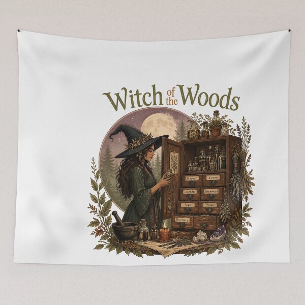 Item preview, Witch of the Woods Herbalist's Storage Cabinet designed and sold by LiviuGligoros.