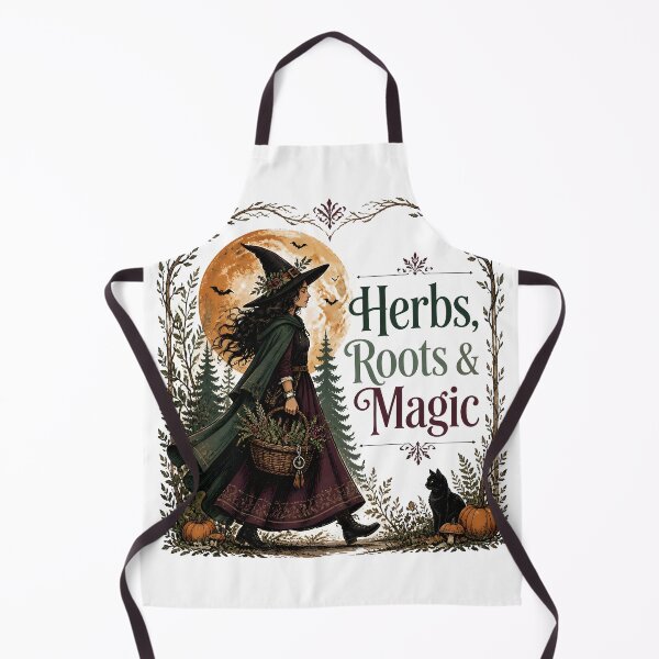 Item preview, Herbs, Roots & Magic Forest Gathering Witch designed and sold by LiviuGligoros.