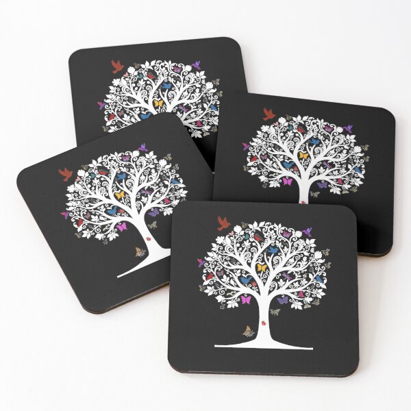 Item preview, TREE OF LIFE WITH BIRDS, BEES, BUTTERFLY AND INSECTS designed and sold by classic car craze.