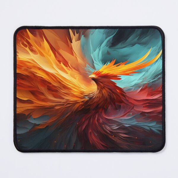 Item preview, Fiery Phoenix Rising Fantasy Art designed and sold by GutyzDesignsES.