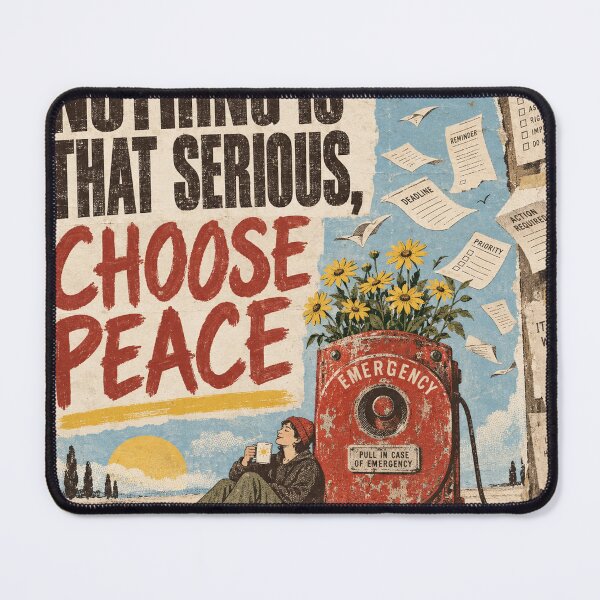 Item preview, NOTHING IS THAT SERIOUS designed and sold by BetterDaysDept.
