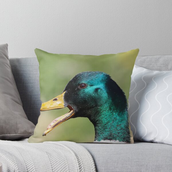Item preview, Quacking mallard drake designed and sold by GreyFeatherPhot.