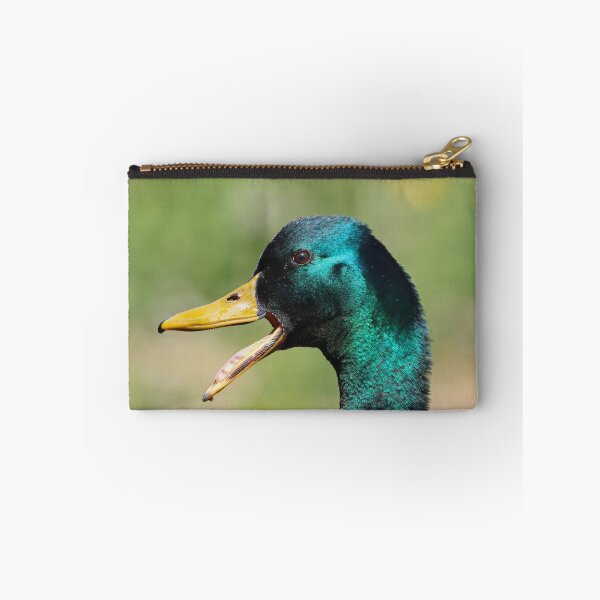Item preview, Quacking mallard drake designed and sold by GreyFeatherPhot.
