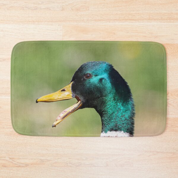 Item preview, Quacking mallard drake designed and sold by GreyFeatherPhot.