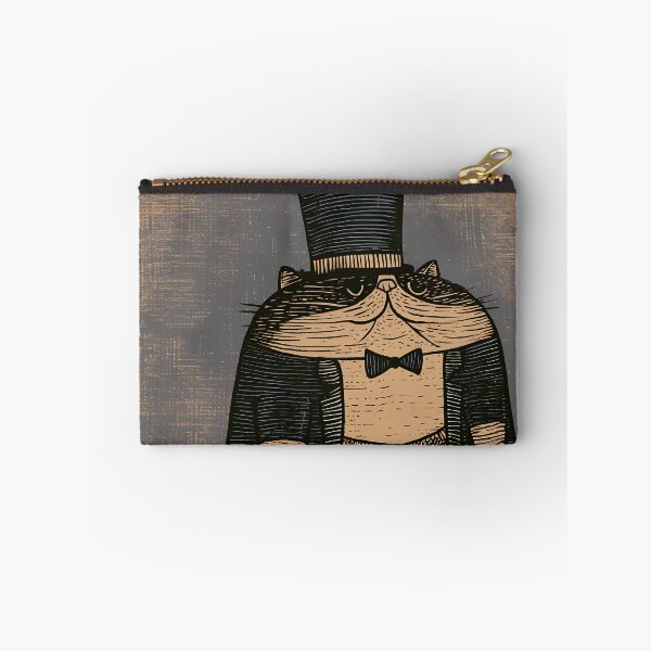 Item preview, Vintage Gentleman Cat Top Hat Art designed and sold by Lunat1kk.