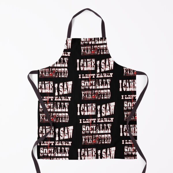 Item preview, Funny Introvert Horror Saying | I Came I Saw I Left Early designed and sold by AreKreative.