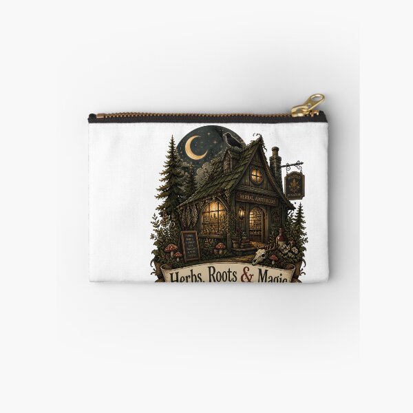 Item preview, Herbs, Roots & Magic Midnight Herbal Cottage designed and sold by LiviuGligoros.