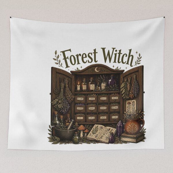 Item preview, Forest Witch The Herb Drawer Cabinet designed and sold by LiviuGligoros.