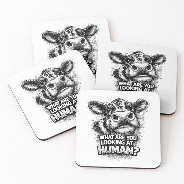 Item preview, Intimidating Cow designed and sold by Fishcake: The Shop.