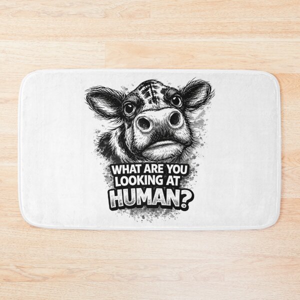 Item preview, Intimidating Cow designed and sold by Fishcake: The Shop.