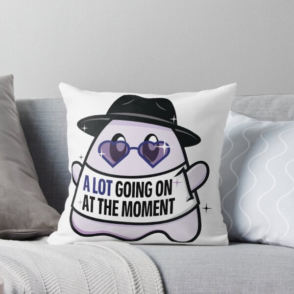 Item preview, Pop Art Ghost Lavender A Lot Going On designed and sold by colormemaroon.