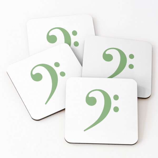 Item preview, Bass clef bass player music teacher gift ideas designed and sold by Inspirationmotivation.