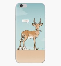 Impala wearing sneakers iPhone Case