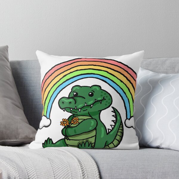 Item preview, Grieving Gator Logo with Flowers designed and sold by Grieving Gator.