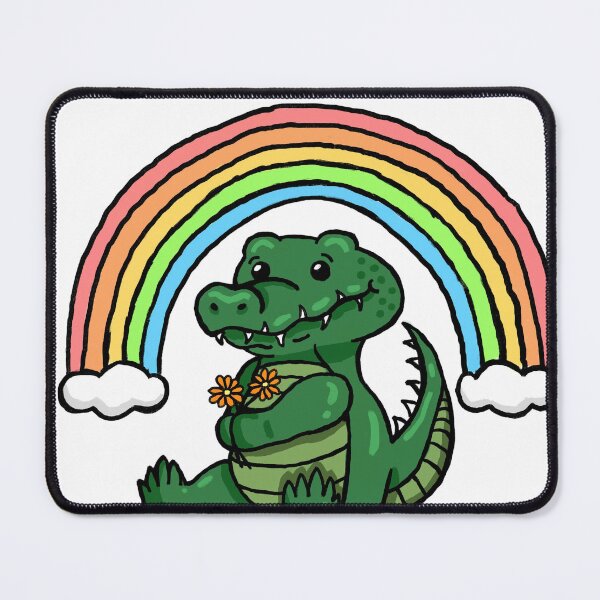 Item preview, Grieving Gator Logo with Flowers designed and sold by Grieving Gator.