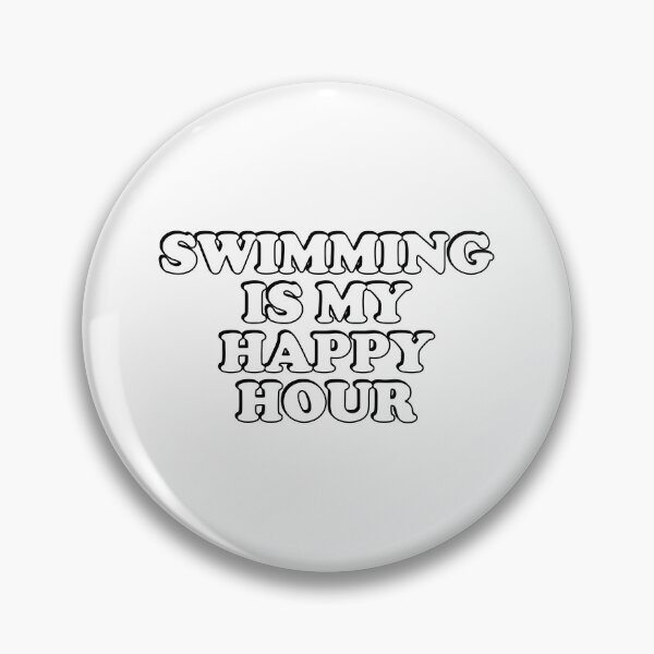Item preview, Swimming Is My Happy Hour  designed and sold by Inspirationmotivation.