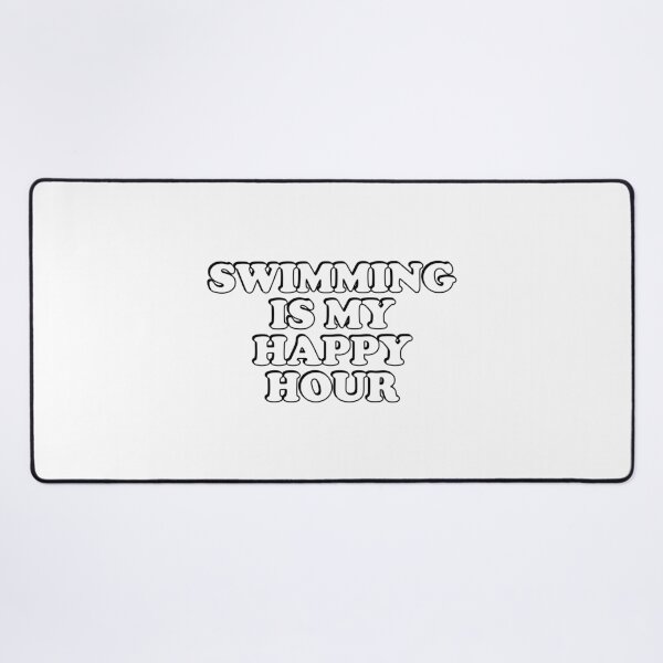 Item preview, Swimming Is My Happy Hour  designed and sold by Inspirationmotivation.