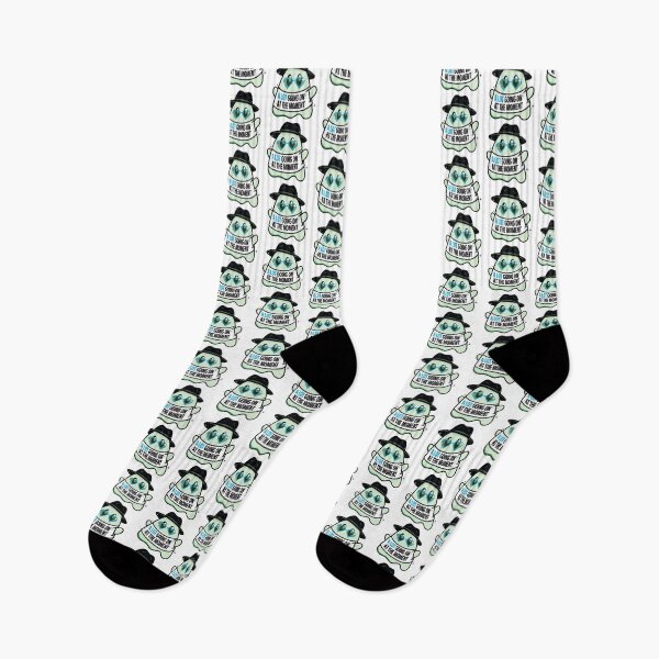 Item preview, Pop Art Ghost Green and Blue A Lot Going On designed and sold by colormemaroon.