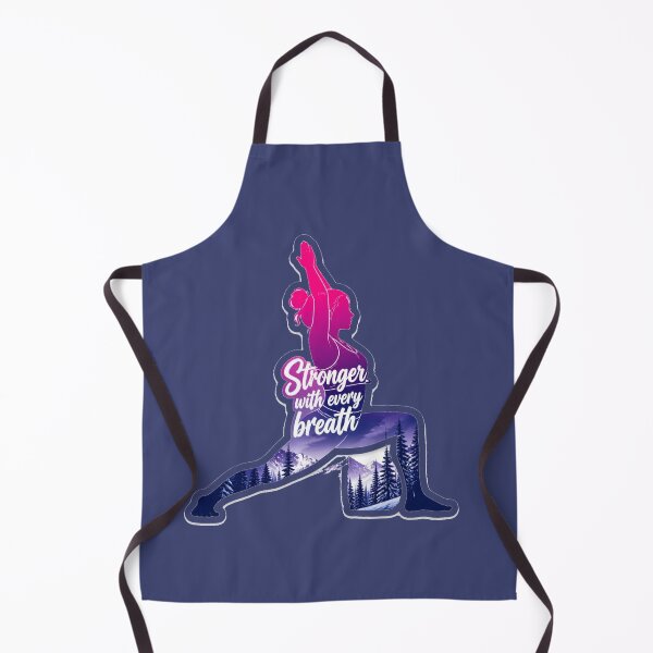 Item preview, Yoga Silhouette Stronger With Every Breath Design designed and sold by MargaretPolanco.