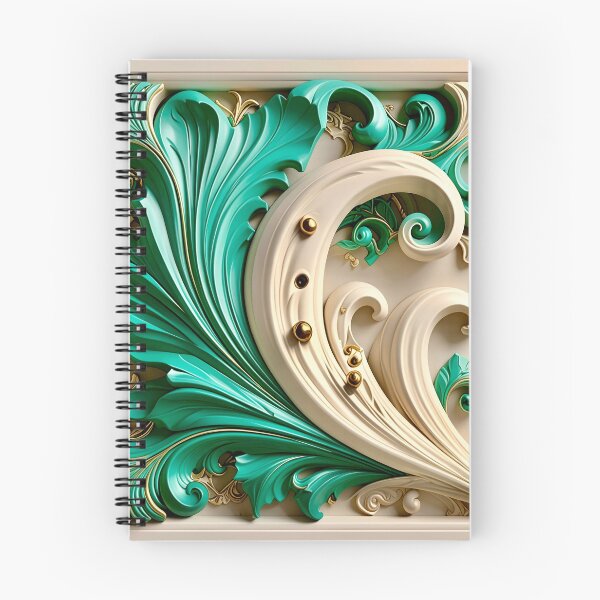 Item preview, Sculptural Emerald with Gold Enamel designed and sold by Vicky Brago-Mitchell®.