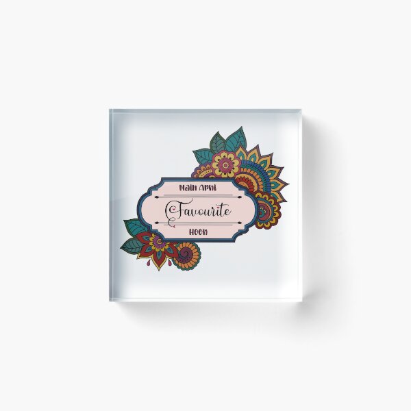 Item preview, Main apni favourite hoon designed and sold by The Tsundoku Chronicles .