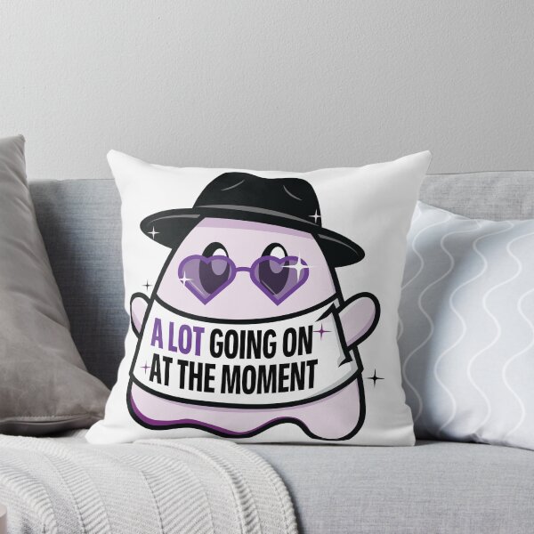 Item preview, Pop Art Ghost Purple A Lot Going On designed and sold by colormemaroon.