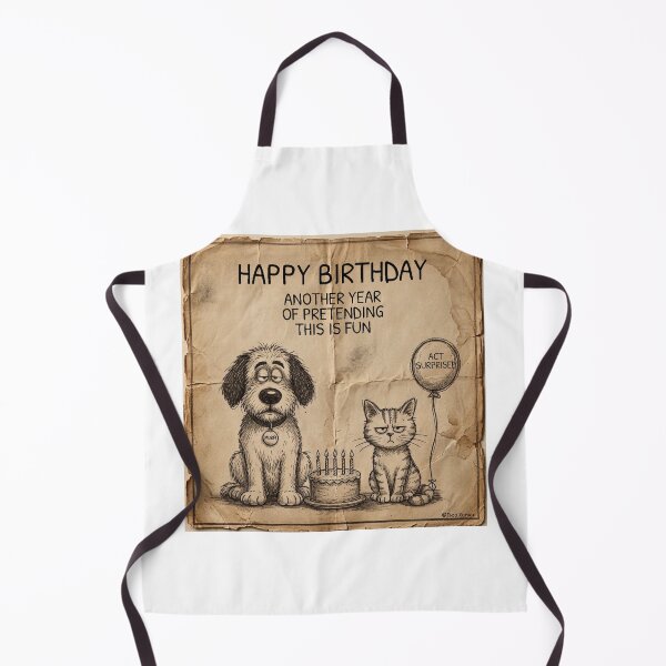 Item preview, Happy Birthday Another Year Pretending this Is Fun designed and sold by Murfi & Jinx By Theo Roman.
