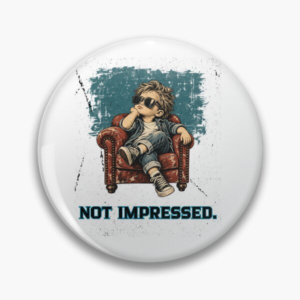 Item preview, Not Impressed Vintage Streetwear Graphic designed and sold by AhmadAnnaPrints.
