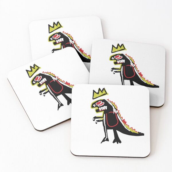 Item preview, basquiat art, dinosaur designed and sold by Kasia1987t.