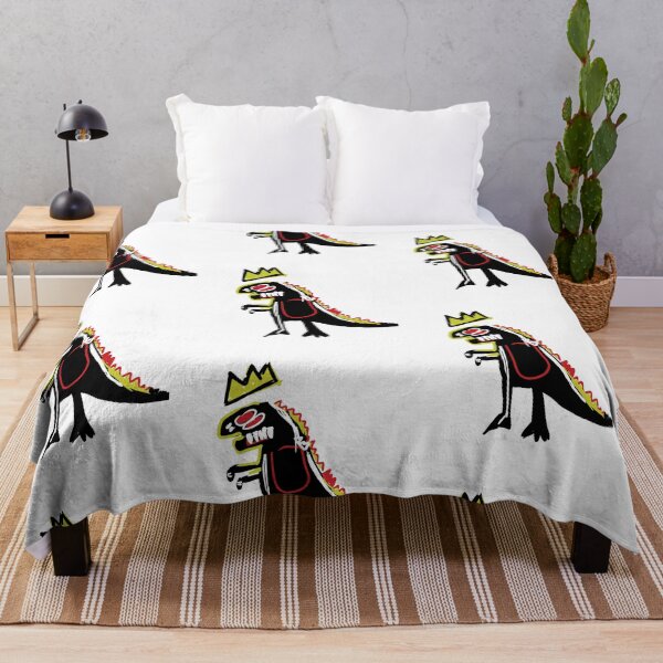 Item preview, basquiat art, dinosaur designed and sold by Kasia1987t.