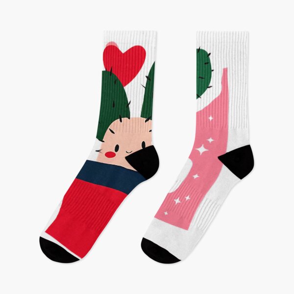 Item preview, Cute Kawaii Cactus Heart Plant Art designed and sold by Lunat1kk.