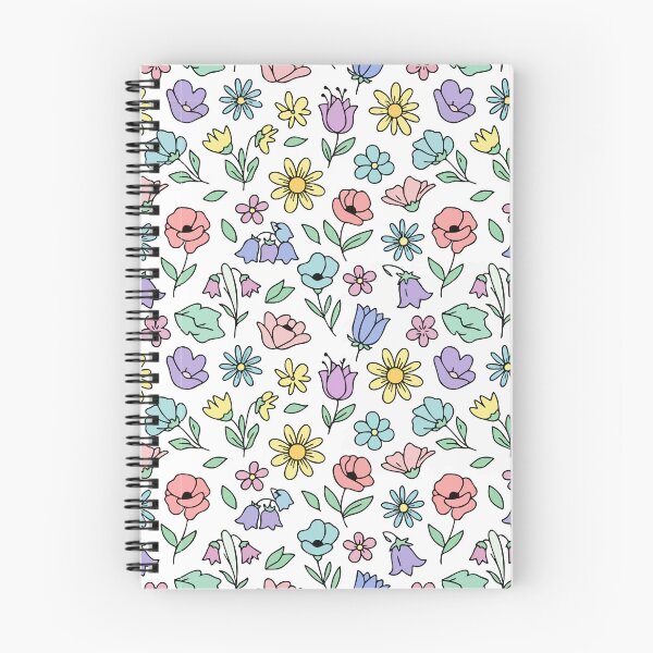 Item preview, Seamless pastel wildflower pattern designed and sold by AIG - Andrei Ilie Graphics.