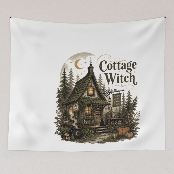 Item preview, Cottage Witch The Apothecary After Dark designed and sold by KristenosNehk.