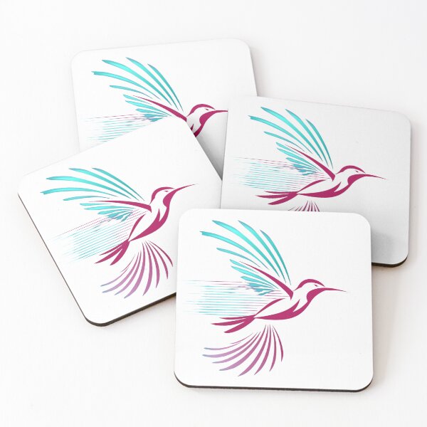 Item preview, The Free Hummingbird | Vector edition designed and sold by Ink And Inspire.