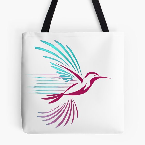 Item preview, The Free Hummingbird | Vector edition designed and sold by Ink And Inspire.