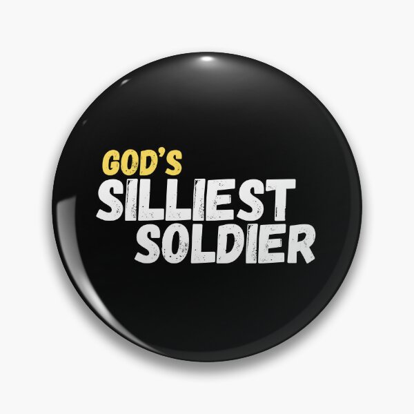 Item preview, God's Silliest Soldier designed and sold by Drami21.