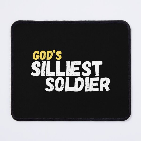 Item preview, God's Silliest Soldier designed and sold by Drami21.