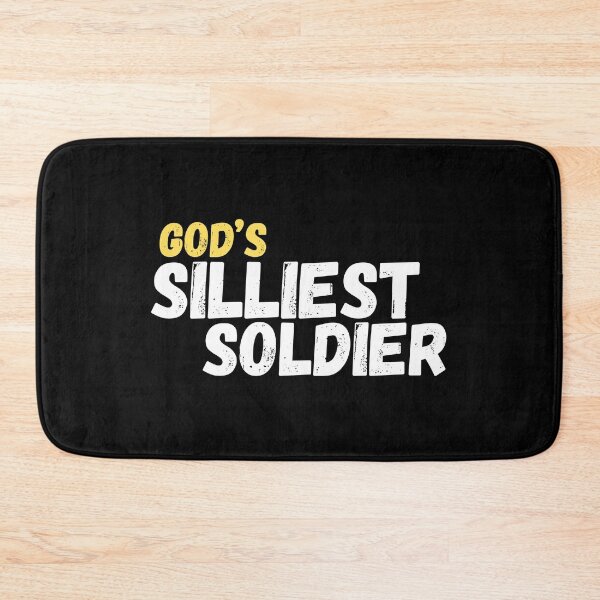 Item preview, God's Silliest Soldier designed and sold by Drami21.