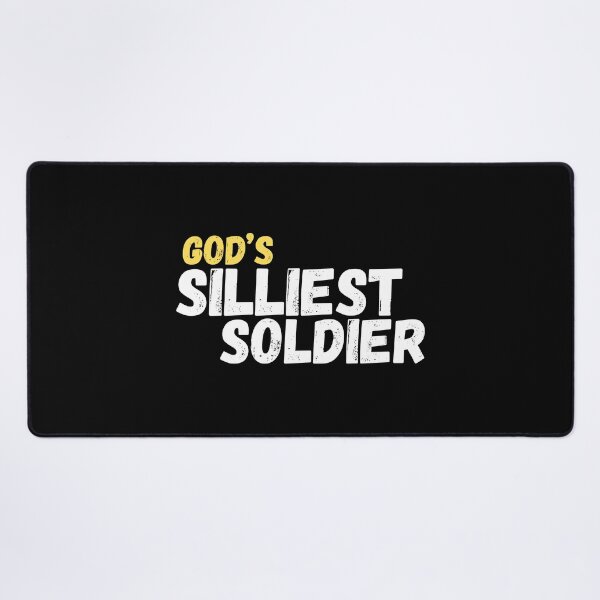 Item preview, God's Silliest Soldier designed and sold by Drami21.