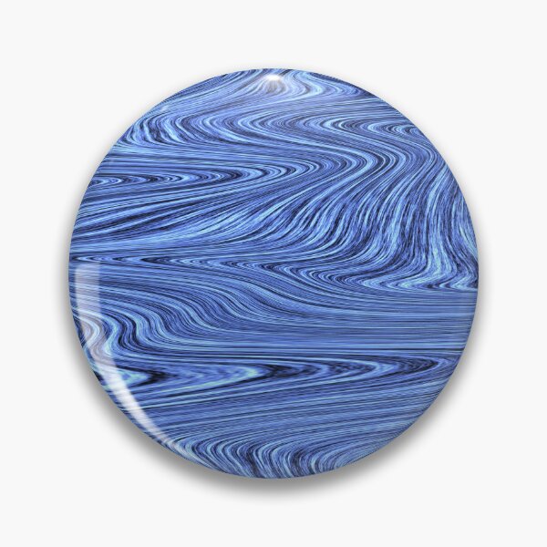 Item preview, Blue Abstract Waves 1 designed and sold by JamesMathewsArt.
