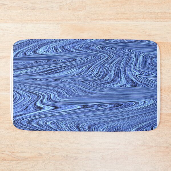 Item preview, Blue Abstract Waves 1 designed and sold by JamesMathewsArt.